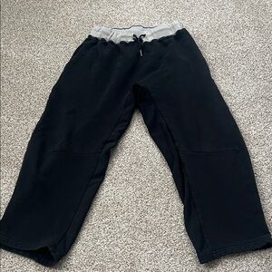 Free people barrel leg sweats